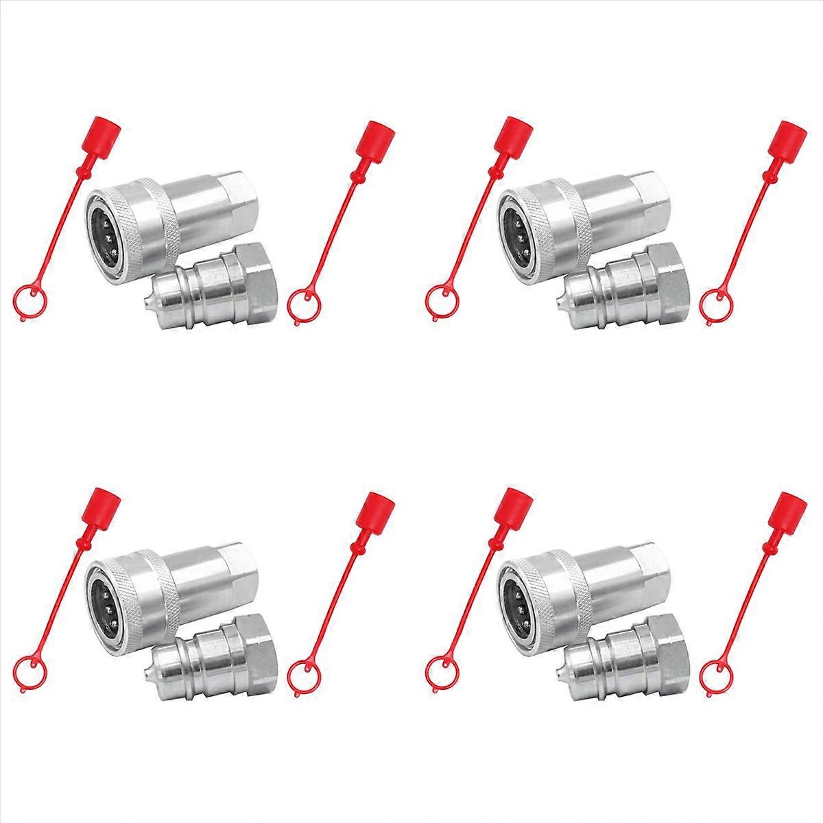 Quick Release Fitting ISO7241-A NPT Hydraulic Coupling Connector