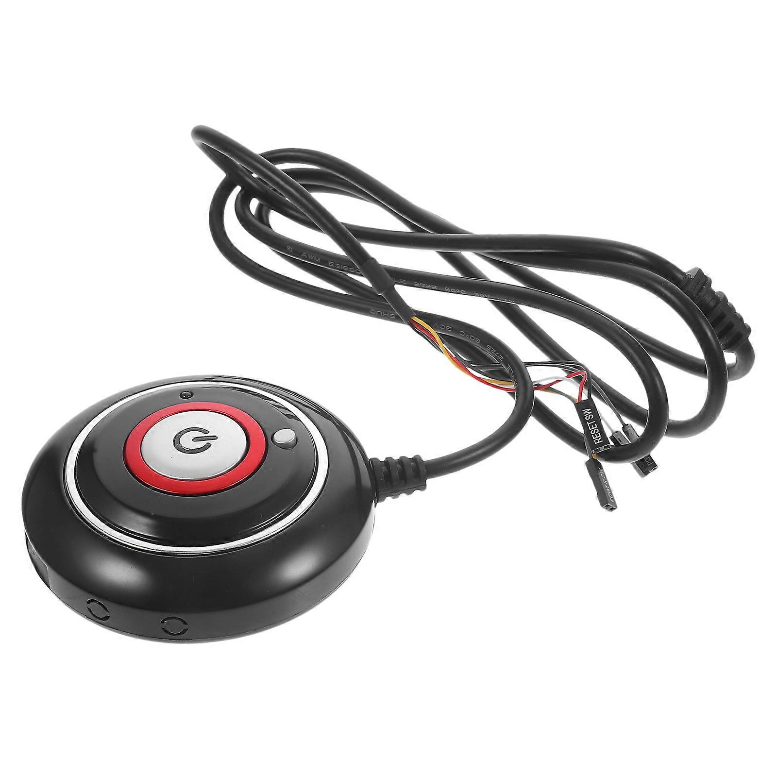 Computer Accessory Reset Push Button for Desktop 2Pcs Replacement