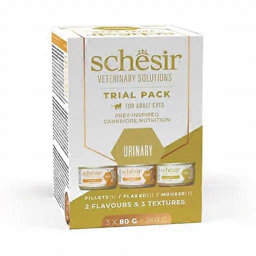 Schesir Feuchtfutter Urinary Testpaket für Katzen (Katzen , Katzenfutter  , Nassfutter)