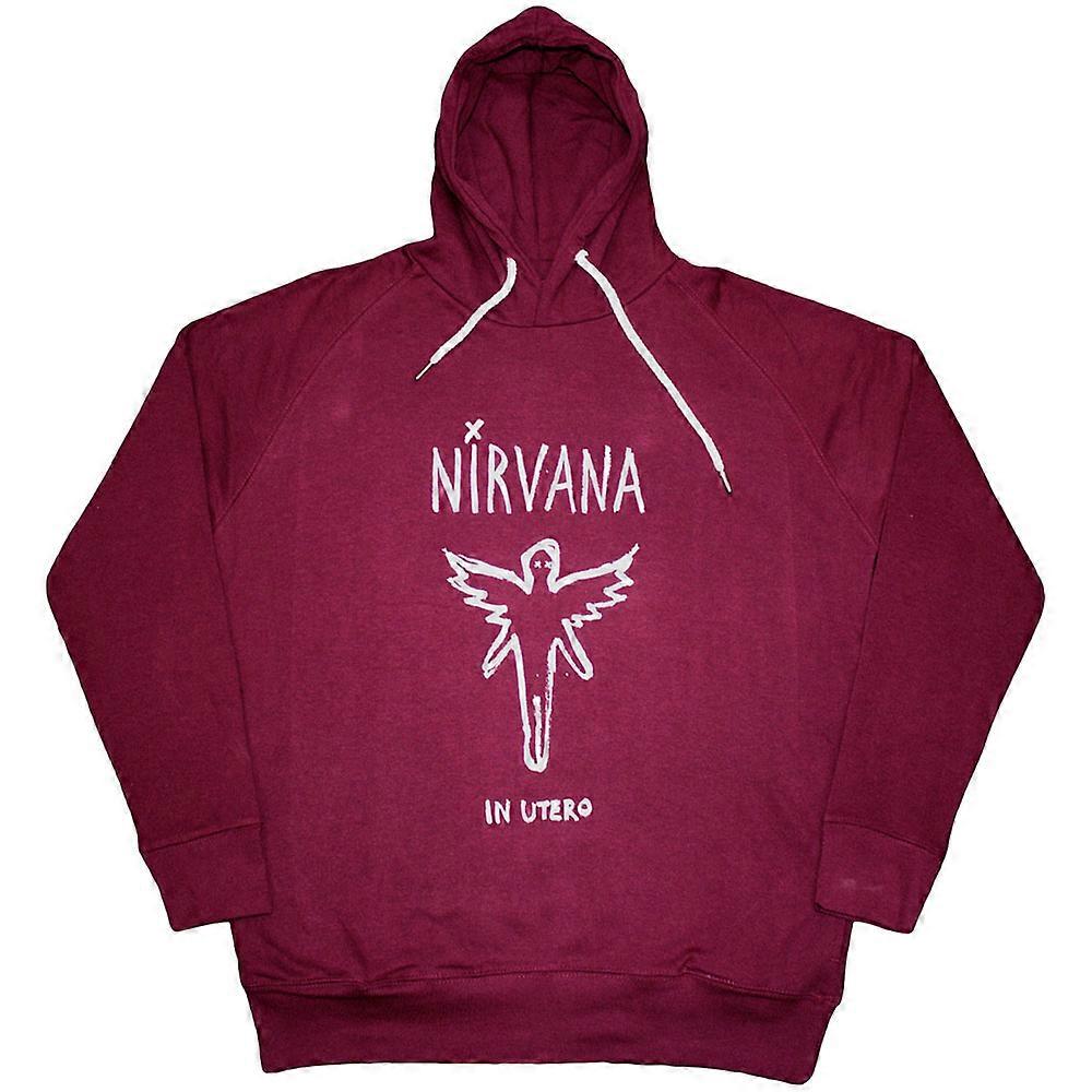 Nirvana In Utero Outline Pullover Hoodie