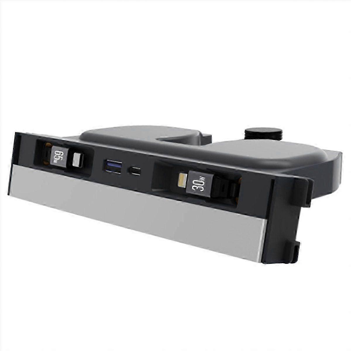 Car Smart Docking Station TYPE-C+for Interface Docking Station Telescopic Rope for Model Y