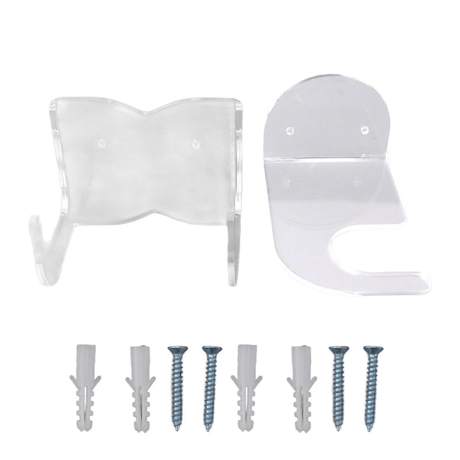Electric Guitar Wall Mount Clear Acrylic Hanger Secure Support SpaceSaving Display Holder