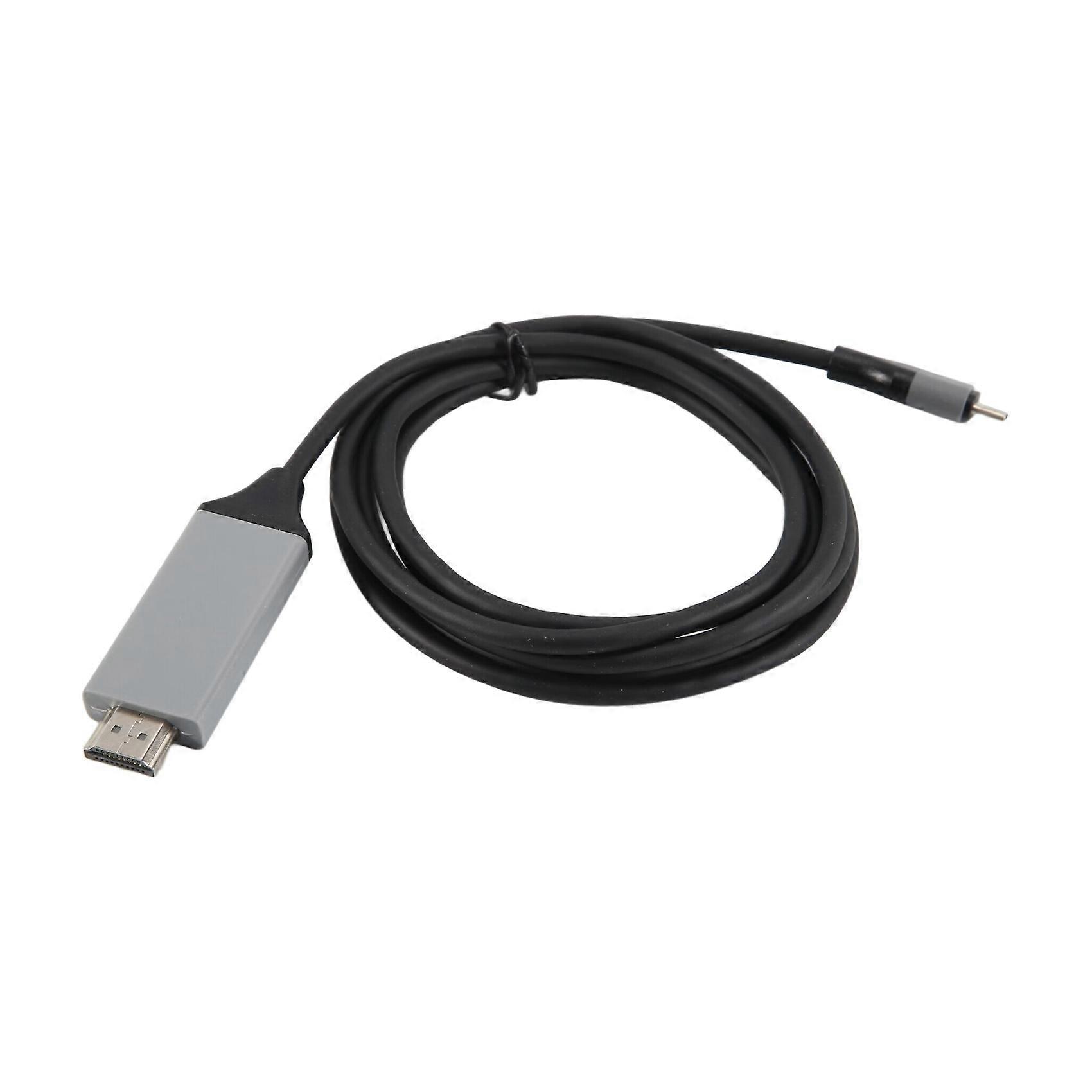 Type-C to -Compatible USB3.1 4K HDTV Cable 2M