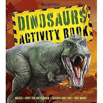 Dinosaurer Aktivitetsbog Labyrinter Find Forskellene Søg og Find og Mere