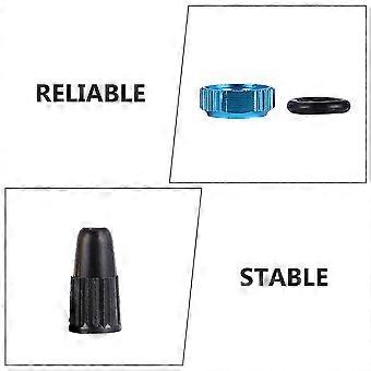 1PC Bici Aspirapolvere Presta Mountain Cycling Gonfiando Tubeless Air per uso in bici (blu 40MM)