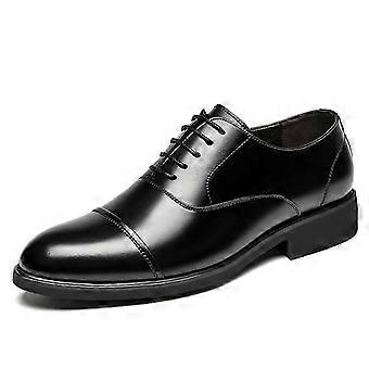 Herenschoenen van leer, geschikt voor formele gelegenheden, zakelijke outfits, Britse stijl, casual en geschikt voor alle seizoenen, ook voor bruiloften.