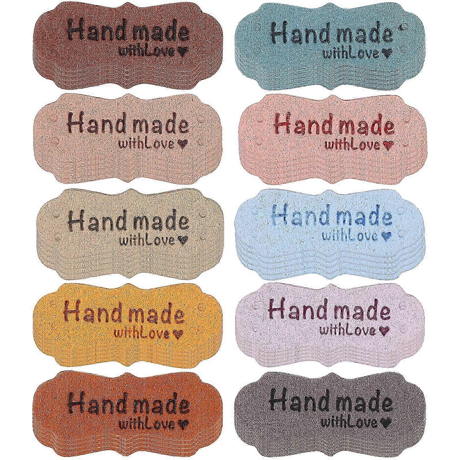 Label 50Pcs Assorted Color Durable Labels for DIY Use
