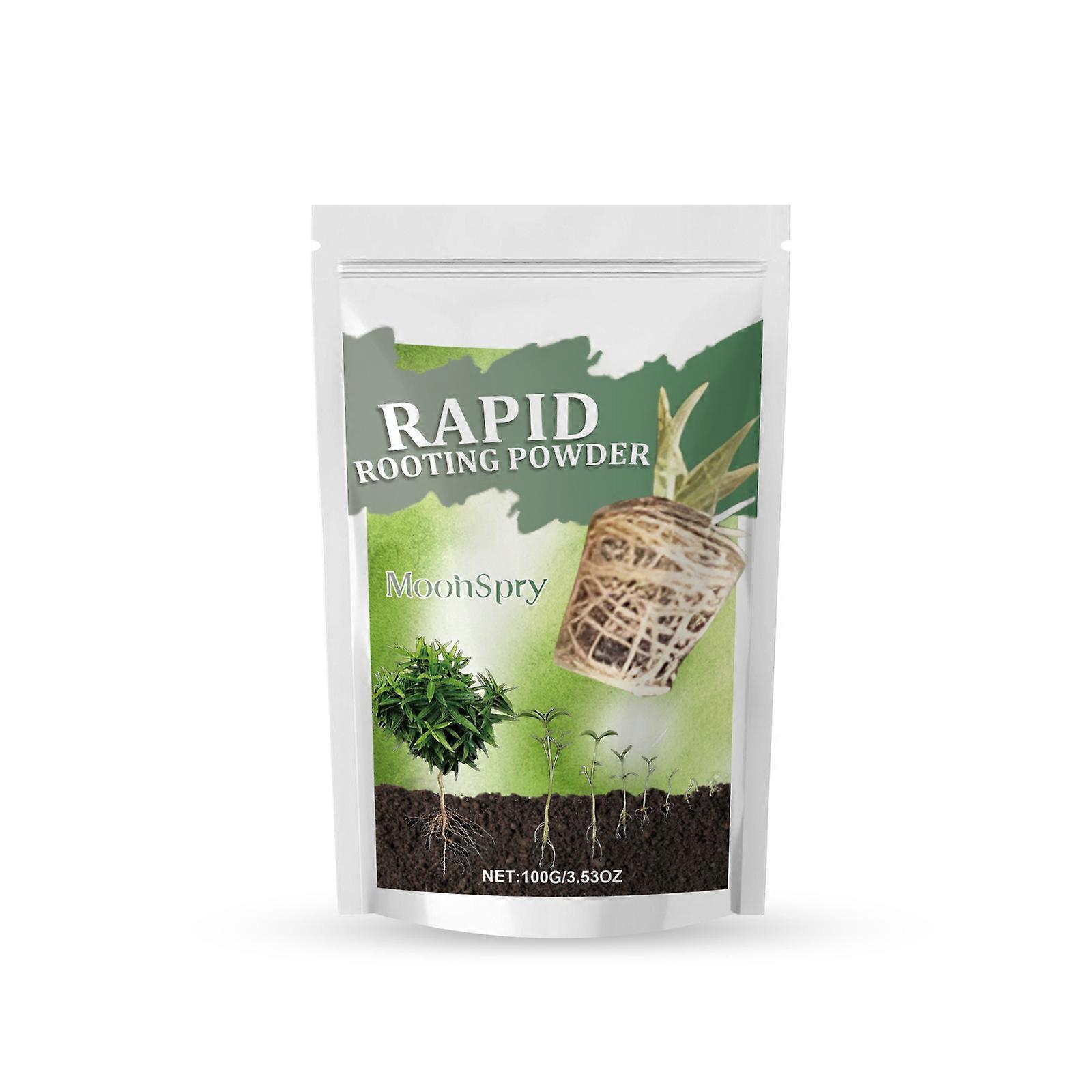 Moonspry Rooting Hormone Powder, Plant Growth Nutrient for Soil Conditioning