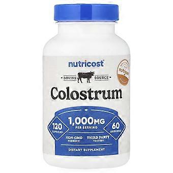Nutricost, Colostrum, 120 Capsules (500 mg per Capsule), 2-Pack