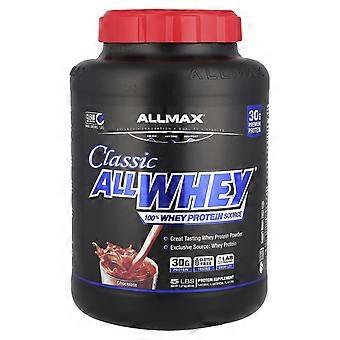 ALLMAX, CLASSIC ALLWHEY®, 100 % vassleproteinkälla, choklad, 2,27 kg