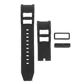 Pulsera Inteligente Correa Reloj Inteligente Pulsera Deportiva Impermeable Gel de Sílice para Invicta (Negro sin Hebilla)