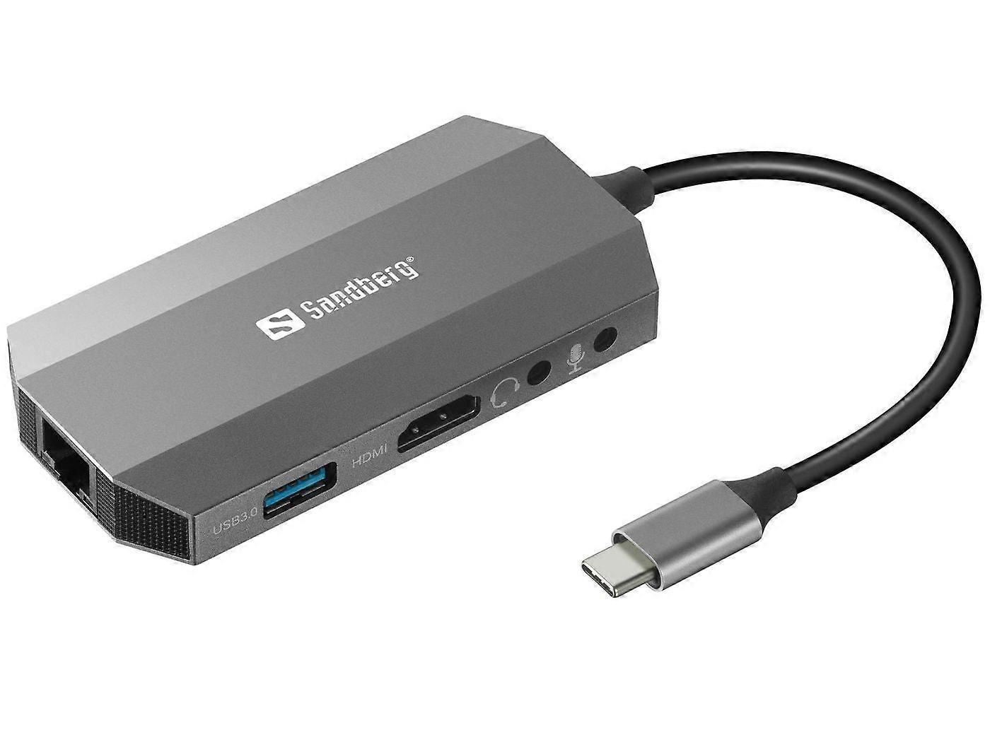 USB-C 6-in-1 Reisedock,