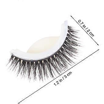 Wiederverwendbare 3D dicke falsche Wimpern Selbstklebende natürliche Wimpern Wimpernverlängerungswerkzeuge (Stil 05)