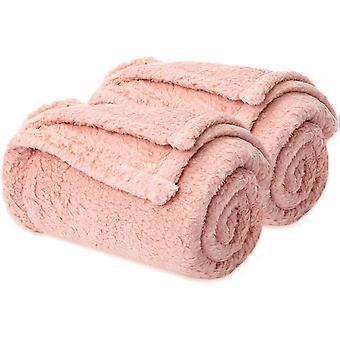 Dog Blanket. Cat Blanket. Soft Warm Fleece Pet Blanket for Puppy. Small. Medium. Large Dogs or Cats. Kitten. Plush Fuzzy Blankets for Bed. Couch. Sofa