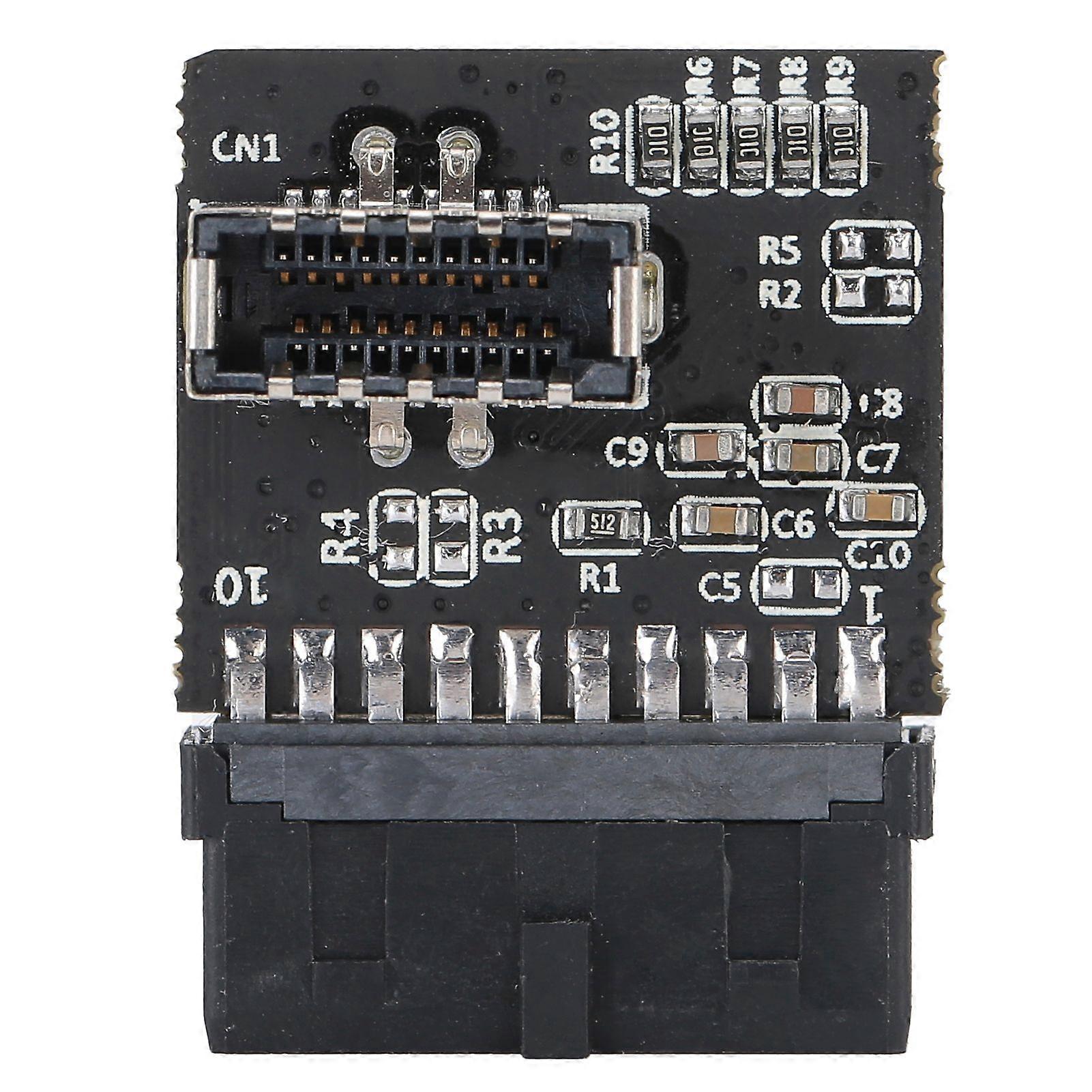 USB 3.0 - Type E Socket with Chip Motherboard Header Converter Panel Mount Extension Adapter