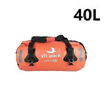 Motorcykelväska Utomhus PVC Dry Sack Bag Vattentät 40L 80L 90L, Axelväska, Väska, Dykning, Simning, Vandring Körning Resekit | Toppväskor