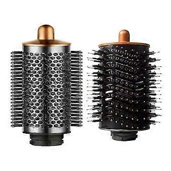 Round Volumizng Brush for Airwrap HS01/05/08 Smoothing Brush Flexible Bristles for Volume Frizz Control Styling A