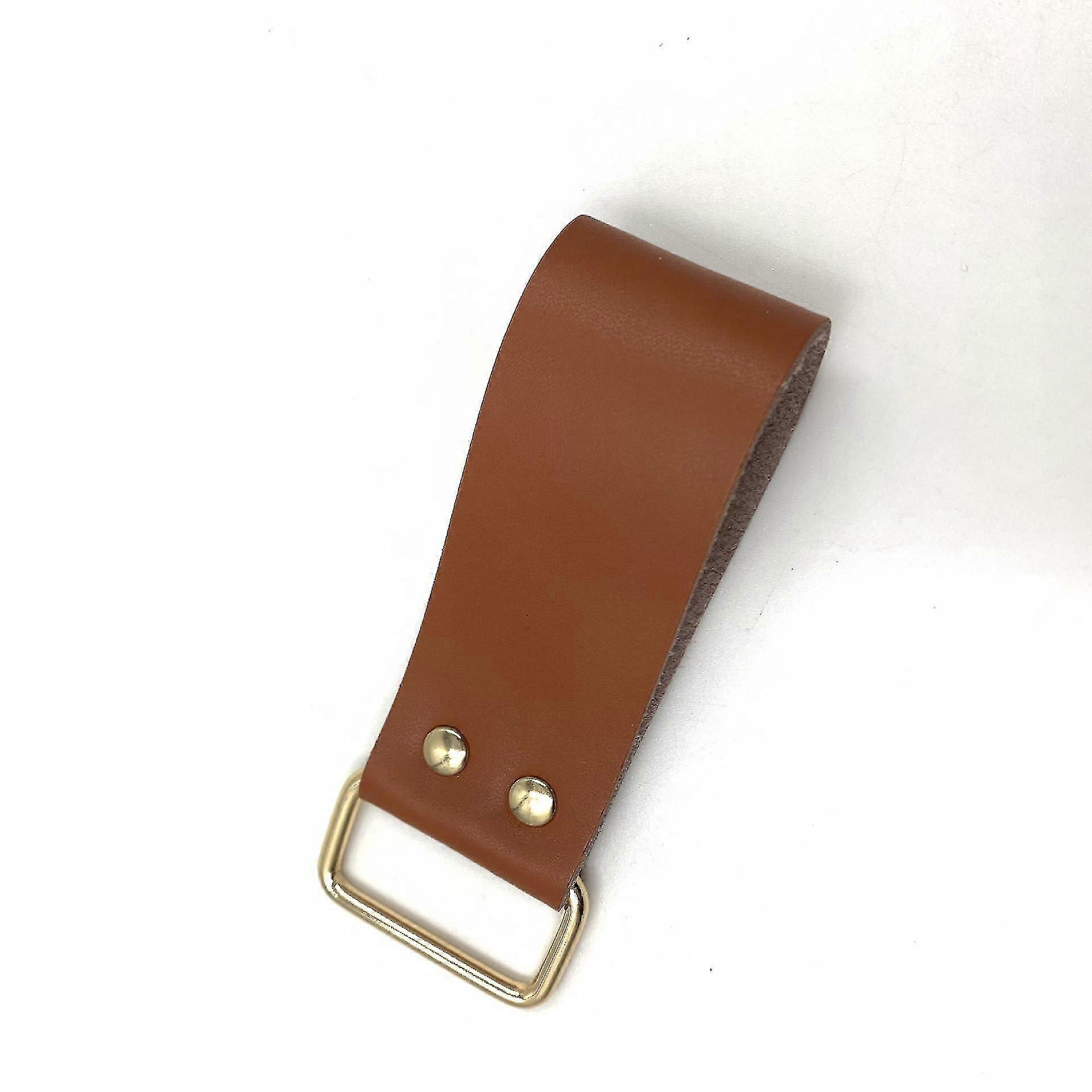 Lederen riemclip meetlint