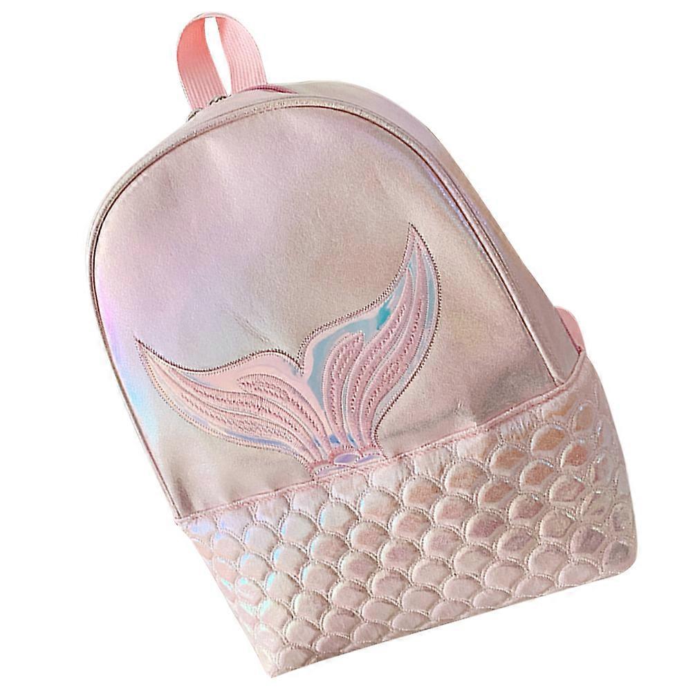 School Backpack Girls Mermaid Backpack Elementary School Backpack with Adjustable Straps