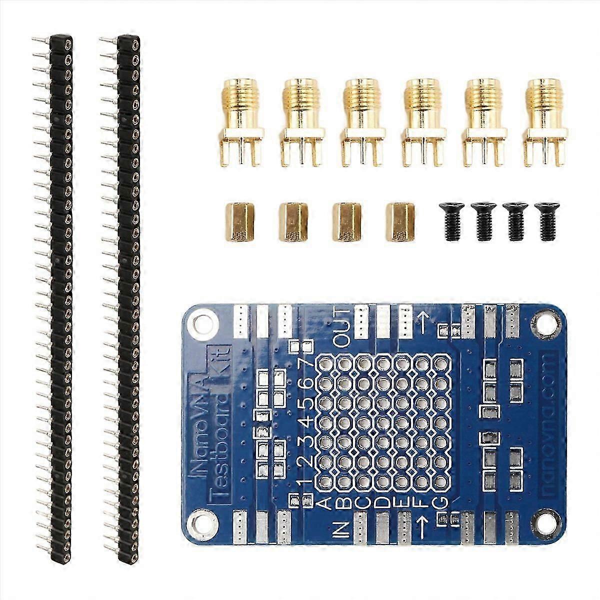 NanoVNA Testboard Kit VNA Test Demo Board Vector Network Analyzer Testing Board