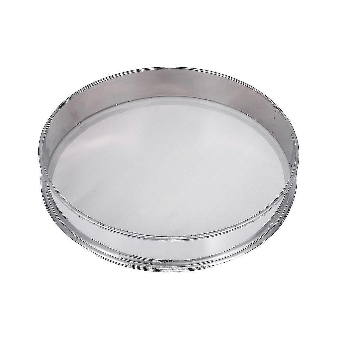 1pc Stainless Steel Herbal Pollen Hash Extractor Stackable Sifter Shaker (20cm Diameter)