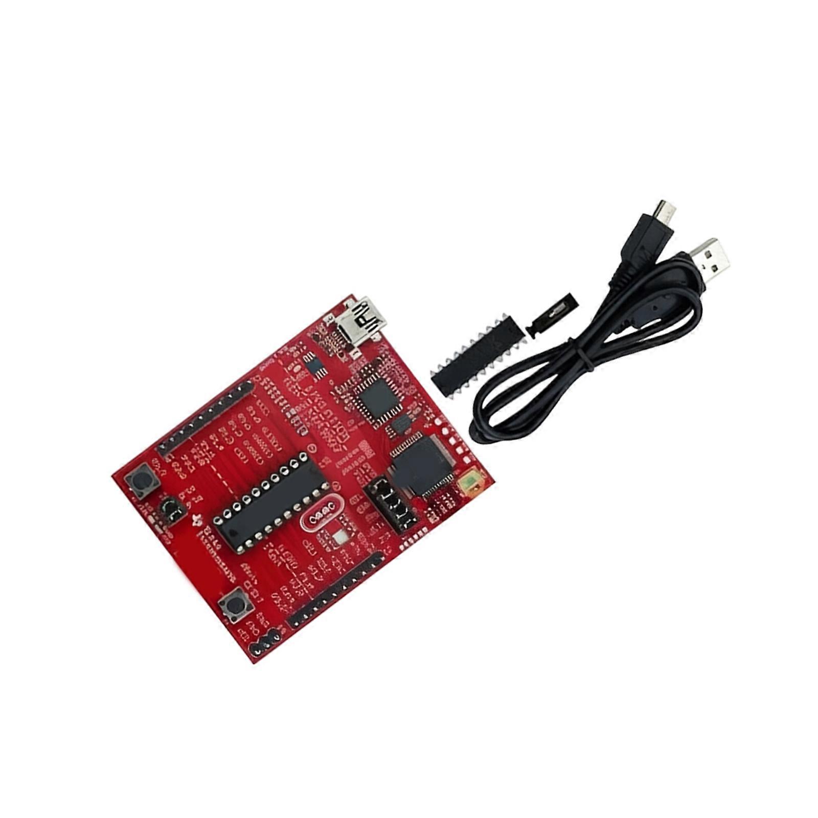 Development Board Kit with Header Access, USB Programming and 14/20 Pin DIP Support for Desk Study, Trial Code Work and Device Practice Multicolor