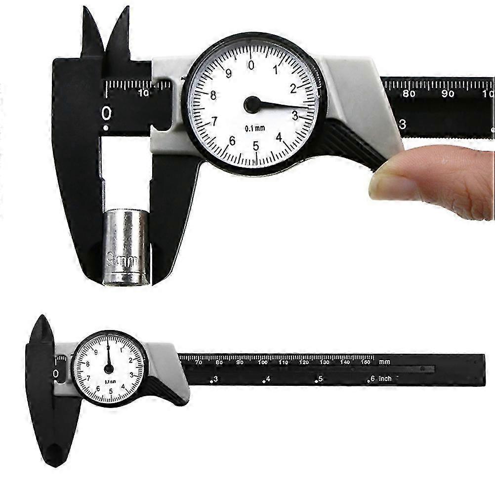 Micrometer Measuring Tool Caliper Slider compatible with Workshop Depth Step Measuring Black 1Pcs