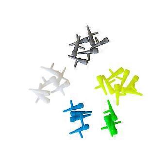 Aquarium Oxygen Pipe Regulator Valve Three-Way Air Connector 100Pcs Set