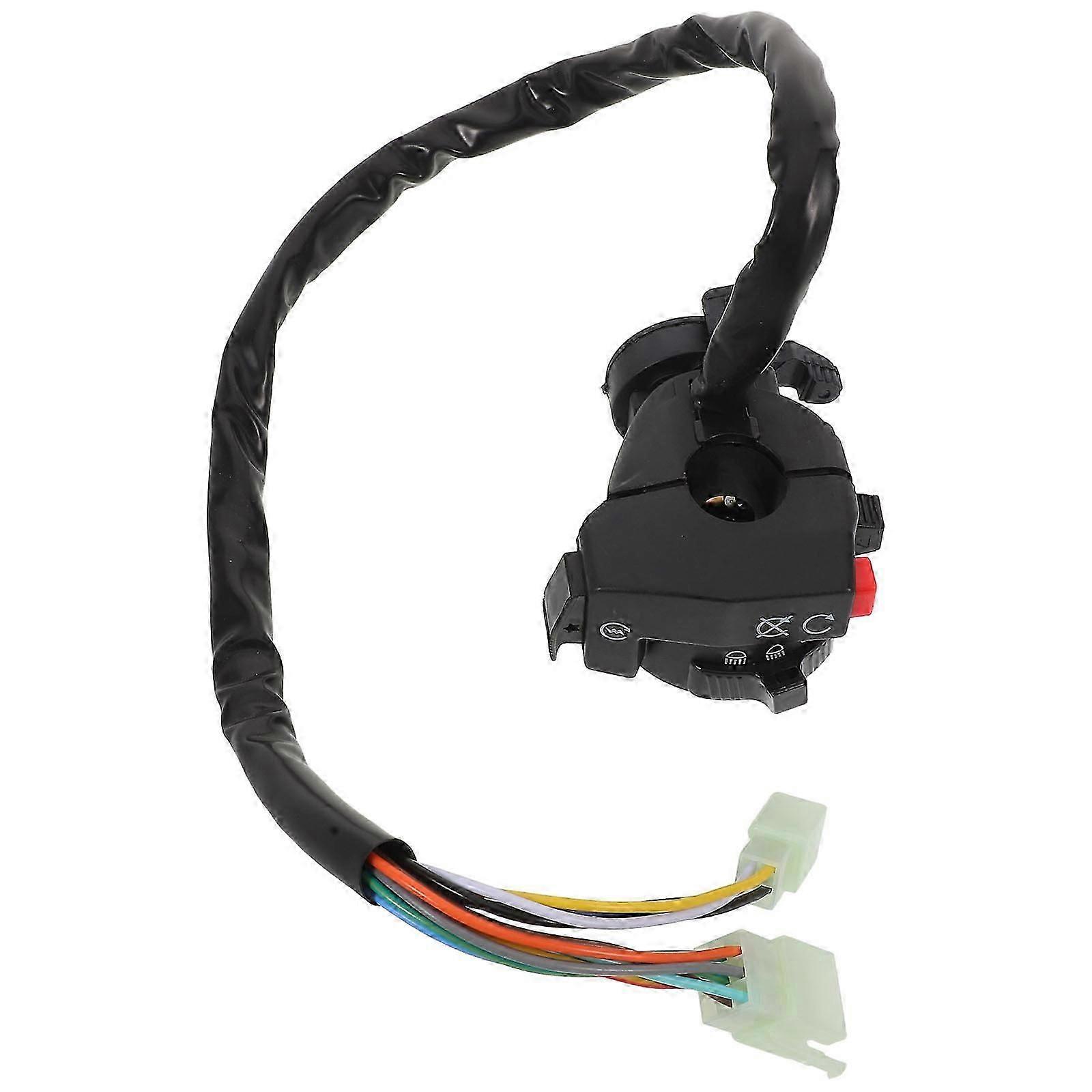 Universal Left Handlebar 5 Function Switch Assembly for 110cc-250cc Atvs Motorcycles And Quad Bikes Engine Start Kill Light Control