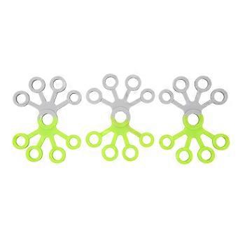3pcs Hand Grip Exerciser 4 Fingers Trainer Muscle Strengthen Improve Flexibility