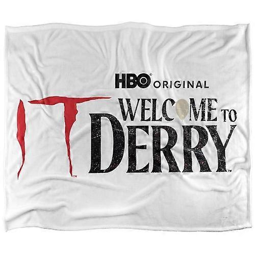 It: Welcome To Derry Logo Soft Touch Blanket