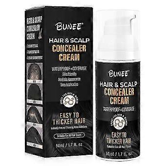 Hair & Scalp Concealer Cream, Hair Concealer for Men and Women, Root Coverage Fuller Cream, Instantly Conceal Thinning Areas with Ease-yqq