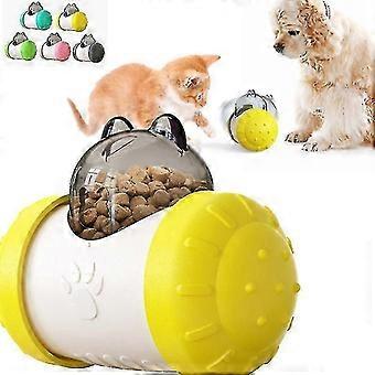 Bjxy Pet Cat And Dog Toy Tumbler Slow Feeder, Dog Educational Toy Pet Supplies