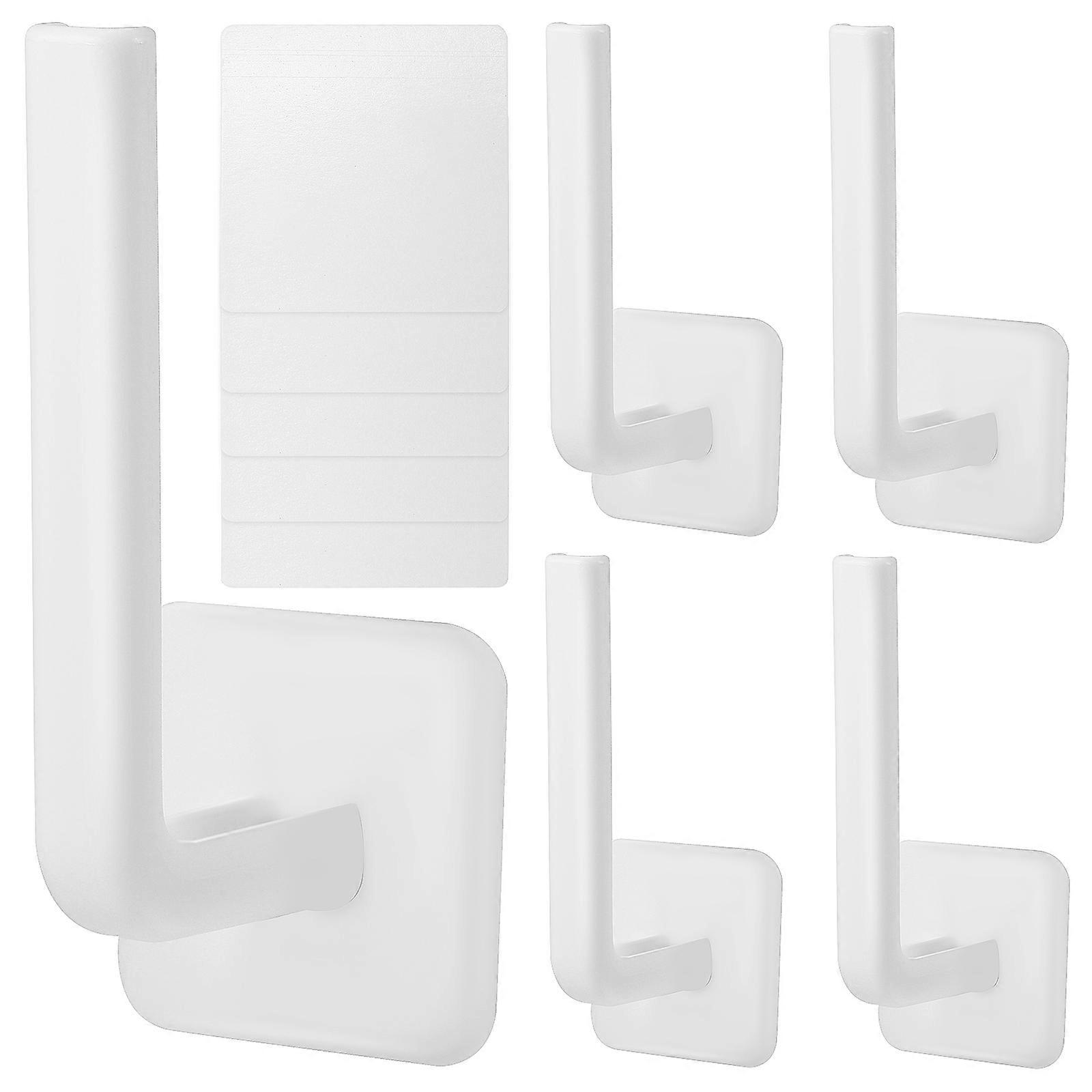 Hat Rack Wall Mount Hat Holder Adhesive 5Pcs for Storage