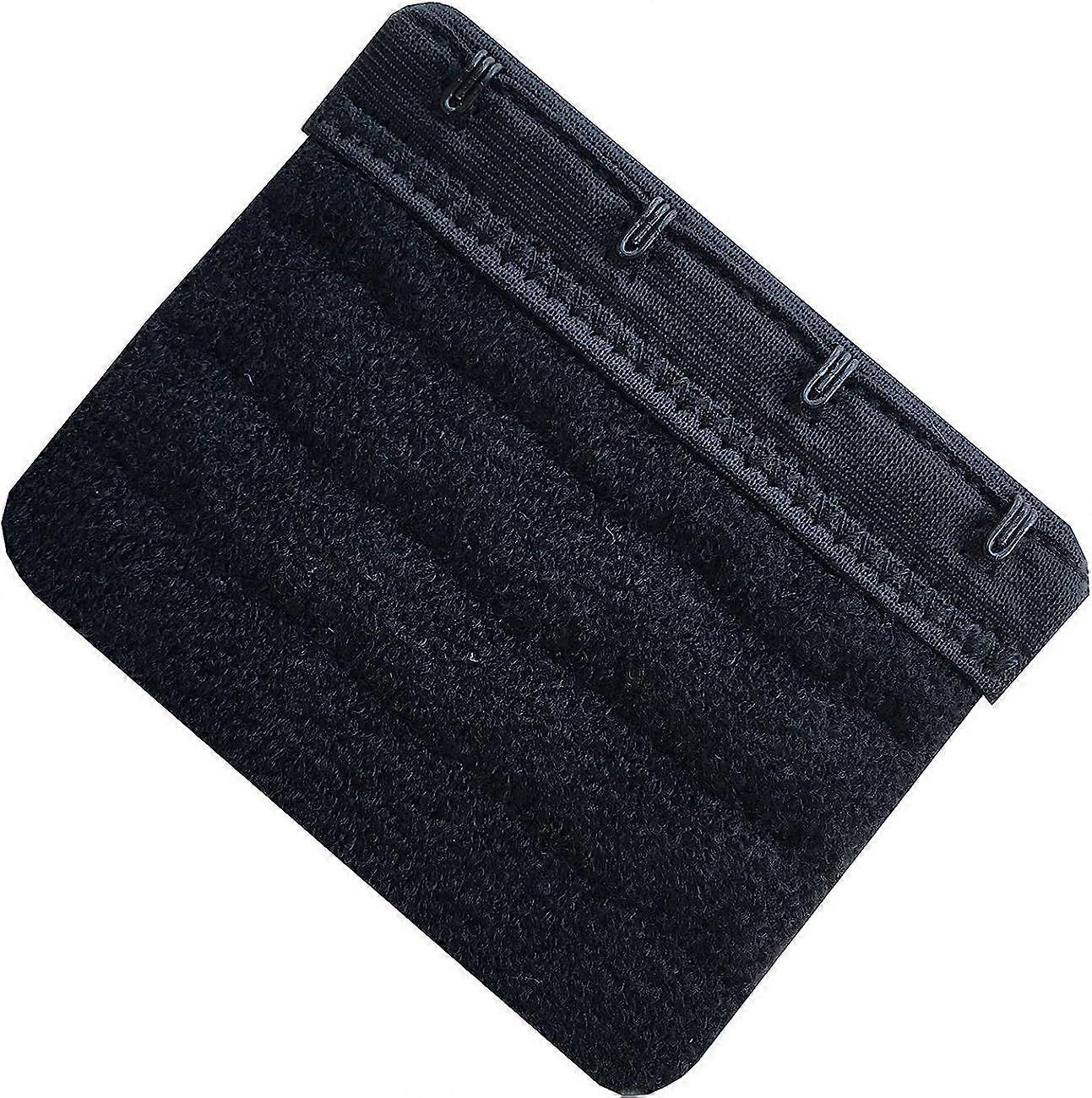 Women's 3 Pack Soft Comfortable Bra Extensions 4 Hooks