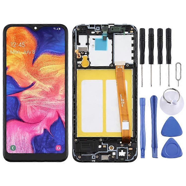 Compatible with Galaxy A10e LCD Touch Assembly with Frame