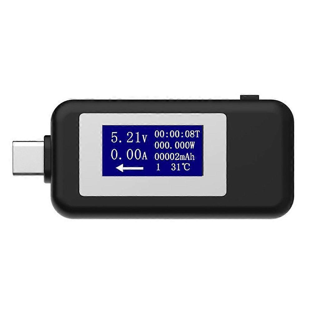 Type C USB Tester DC Voltmeter USB C Voltage Current Meter A