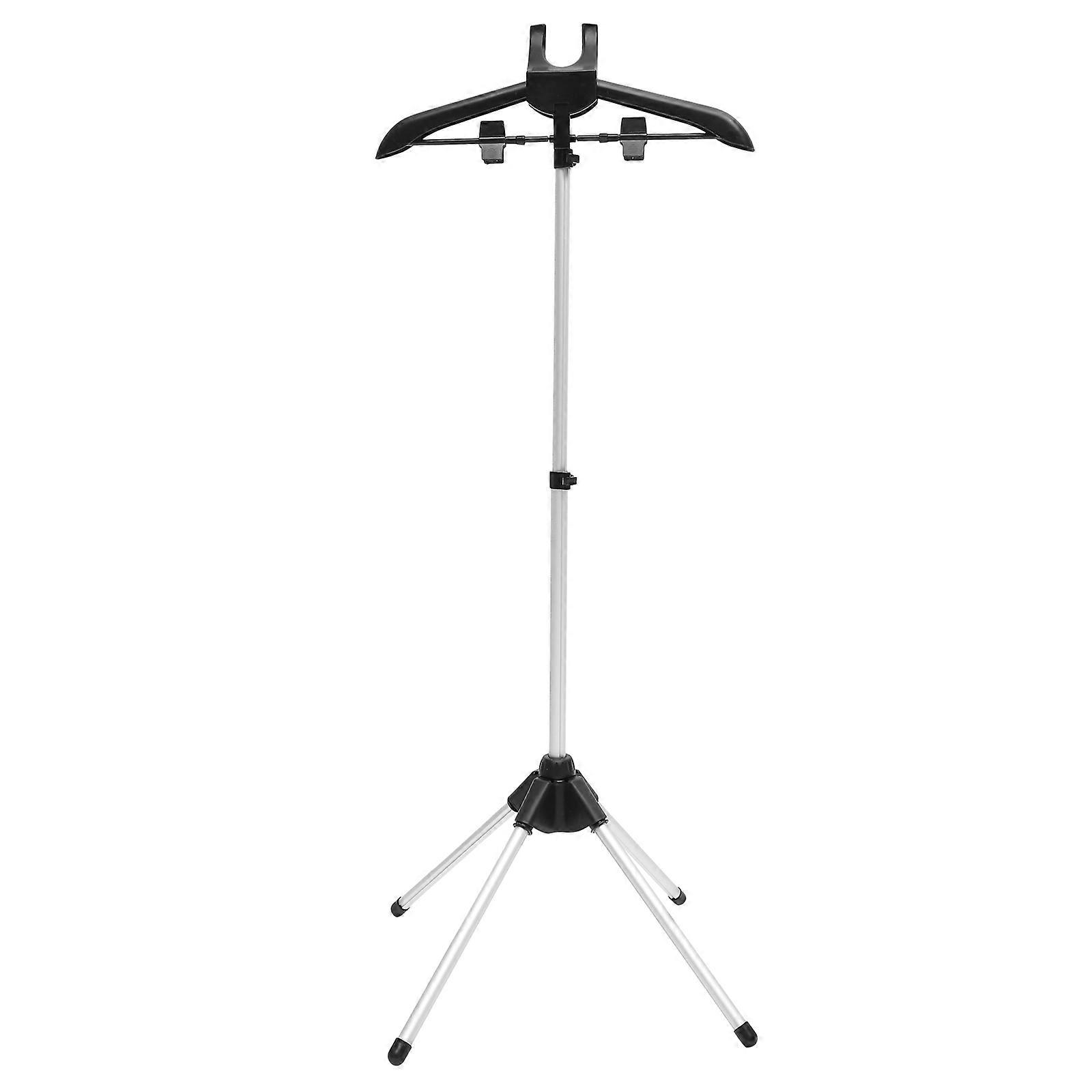 Garment Steamer Hanger for Clothes Drying 2Sets Foldable Adjustable Rack