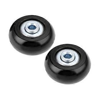 2 Sätze Gepäckkoffer-Ersatzräder - Größen 45 mm, 54 mm, 64 mm mit vollständigem Installationssatz