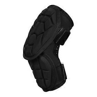 Padded Baseball Elbow Guard for Kids, Fabric Exterior with Cushioned Interior, Double Fastening Band and Segmented Coverage for Practice and Play