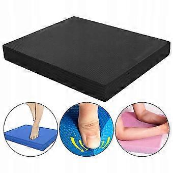 Tappetino di equilibrio per fisioterapia per esercizi neri con trainer di stabilità
