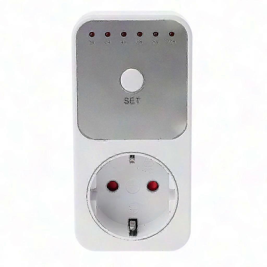 Smart Countdown Timer Socket with EU Plug - Intelligent Time Setting Switch Control