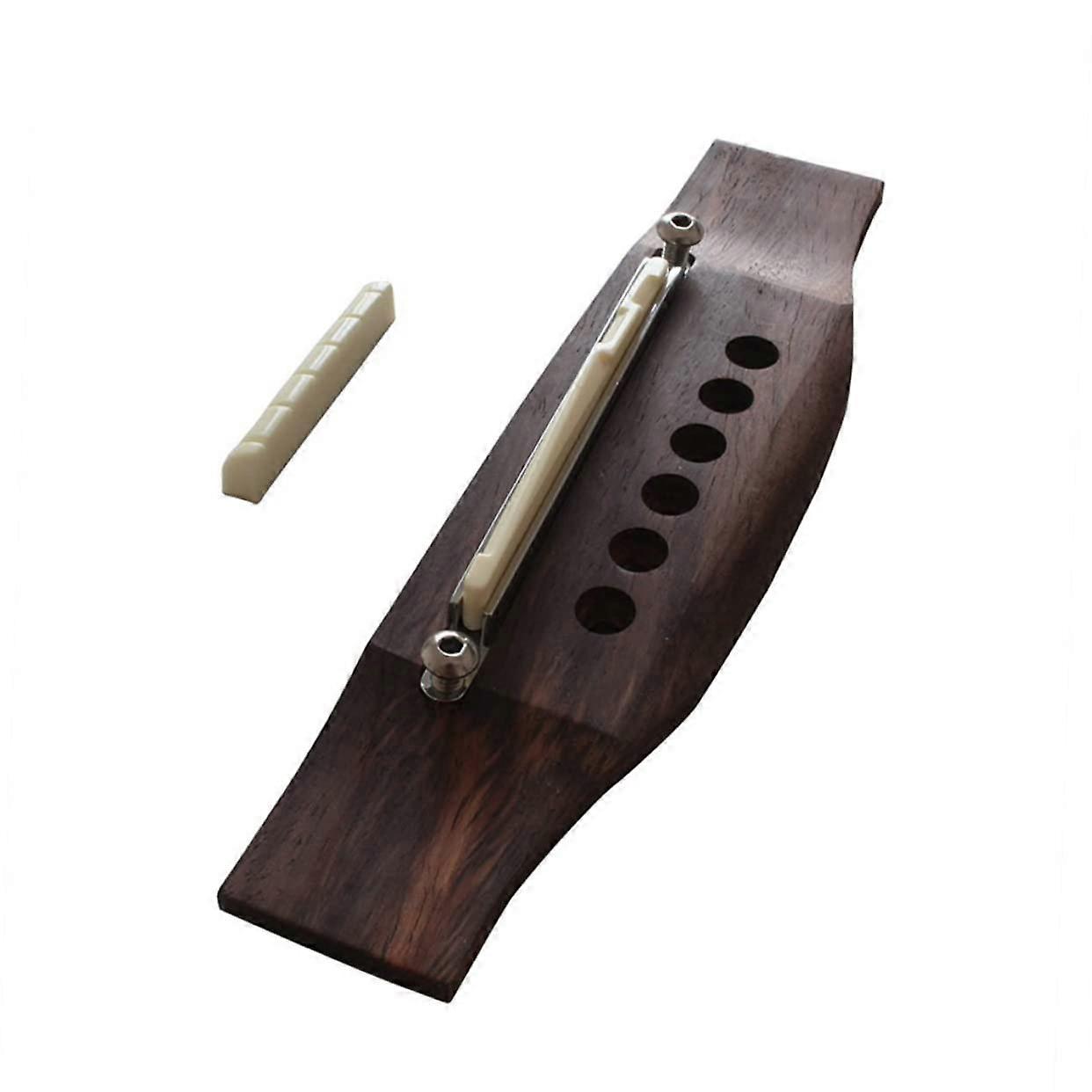 Acoustic Guitar Saddle Height Adjustment Bridge Shim Insert for Precise Action Setup