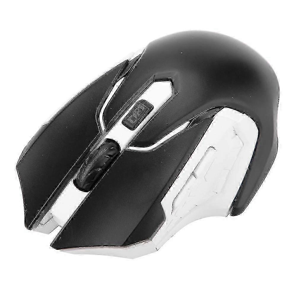 Wireless Gaming Mouse 1200DPI Comcompatible withtable Grip No Delay 2.4G Wireless - Black