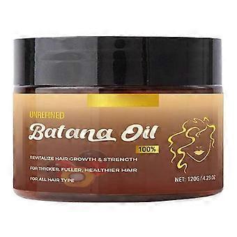 Óleo de Batana Orgânico Não Refinado para Crescimento Capilar, para Cabelos Mais Espessos, Volumosos e Saudáveis, para Todos os Tipos de Cabelo. A1
