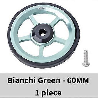 RECEVE 60MM Folding Bike Easy Wheel Bicycle Large  Easywheel Aluminum Alloy Modified Sealed Bearing Pushing Wheels For Brompton