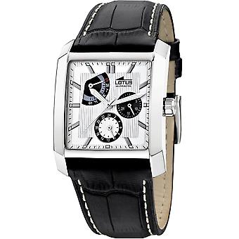 Lotus Quartz Analog Men Watch with Synthetic Leather Bracelet L15826/1