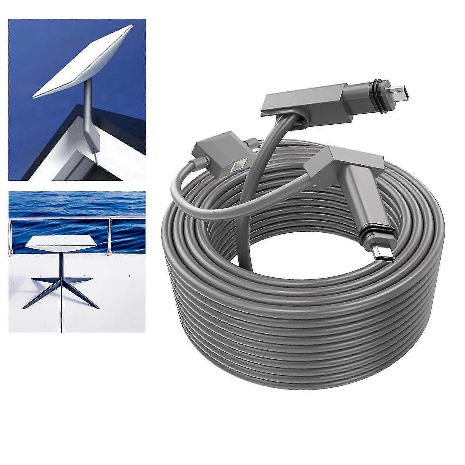 Waterproof 20FT+3FT Gen 2 Ethernet Cable