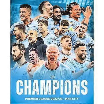 Man City Jigsaw Puzzle Champions 2022/23 3 in a row Premier League Jigsaw Puzzle!! ZRB060
