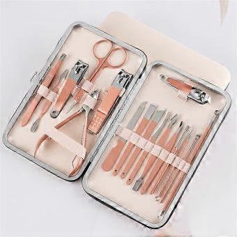 Stainless Steel 17pc Pedicure Set